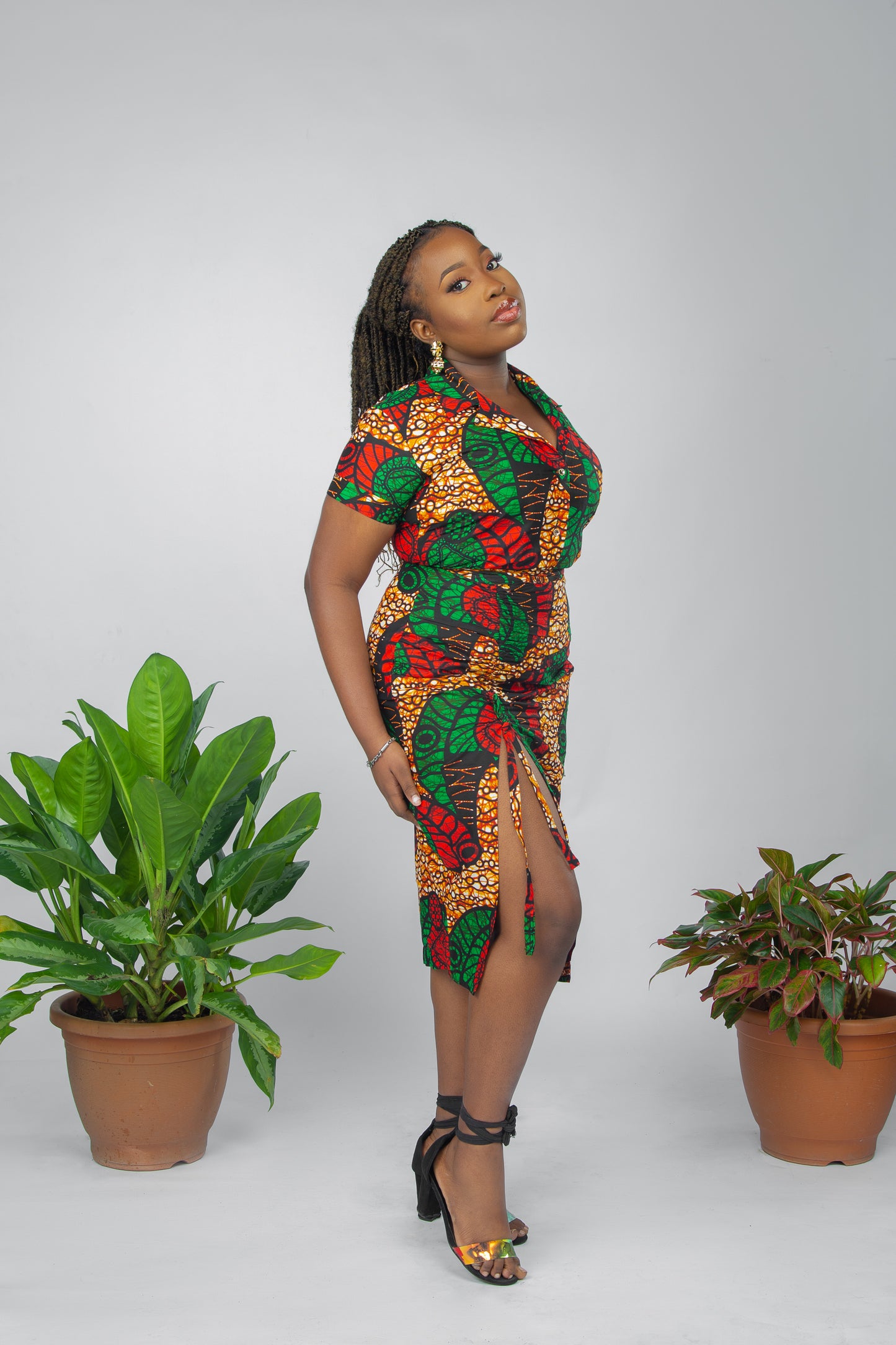 LOLA African Print Shirt